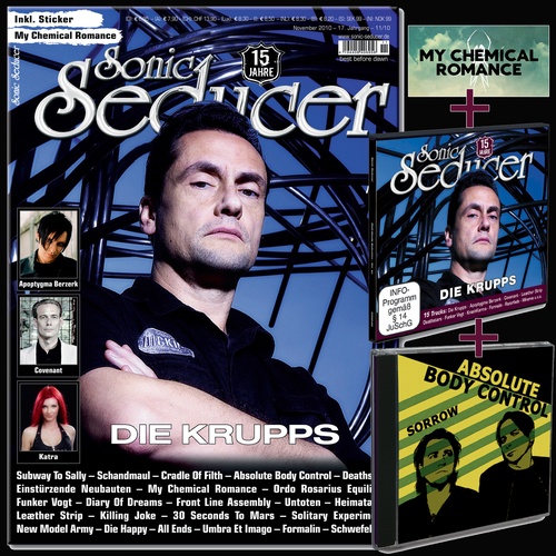 Sonic Seducer 11/10 Mit Exkl. Absolute Body Control Ep Und Cd-beilage