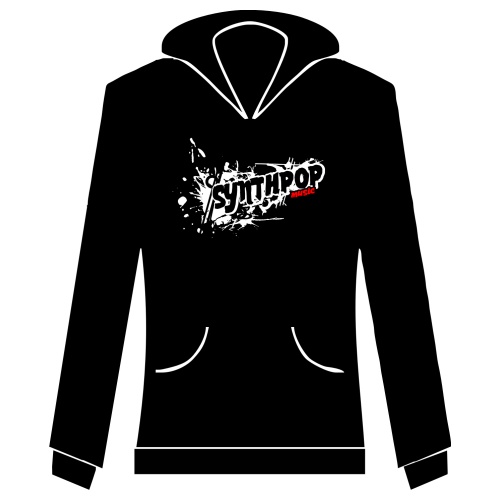 Synthpop Music Logo Girl Kapuzen-shirt / Hooded, Gr��e Xs