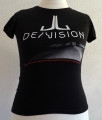 DE/VISION - Girlie Shirt "30 Years Event", black, size XL