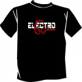 "Electro Music" Logo T-Shirt, Größe M