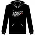 "Synthpop Music" Logo Kapuzen-Shirt / Hooded, Größe S
