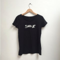 Camouflage - "Shine" Girlie-Shirt, Größe XL