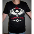Icon of Coil - Girlie Shirt "Still Hunting The Demons", schwarz, Größe L
